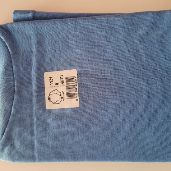 CAMISETA DE INVIERNO MANGA LARGA ARTIC 1131 ASSMAN AZUL AZAFATA