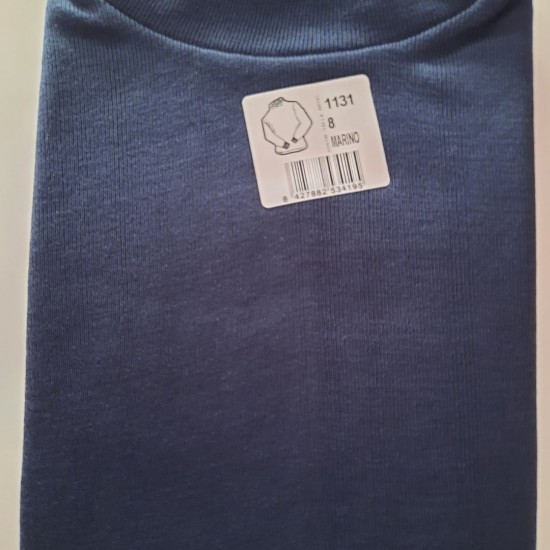 CAMISETA DE INVIERNO MANGA LARGA ARTIC 1131 ASSMAN AZUL MARINO